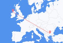 Flights from Donegal, Ireland to Plovdiv, Bulgaria
