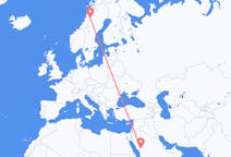 Flights from Medina, Saudi Arabia to Hemavan, Sweden