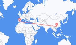 Рейсы из Лючжоу, Китай в Гранаду, Испания