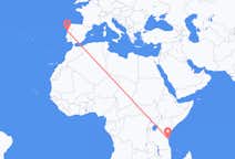 Flights from Zanzibar to Porto