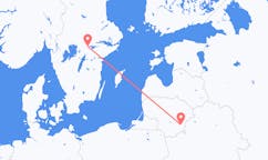 Flyg från Vilnius, Litauen till Örebro, Sverige