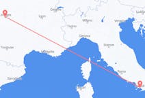 Flyrejser fra Napoli, Italien til Limoges, Frankrig