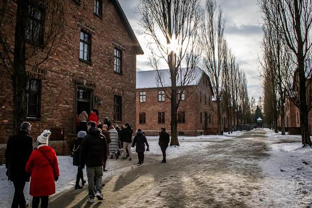 Auschwitz Birkenau-tur fra Krakow med transport og hefte