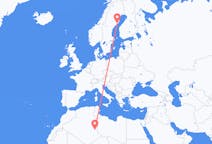 Flights from Illizi, Algeria to Umeå, Sweden