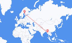 Flights from Naypyidaw, Myanmar (Burma) to Vaasa, Finland