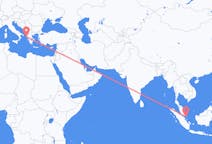 Flyreiser fra Batam, Indonesia til Korfu, Hellas