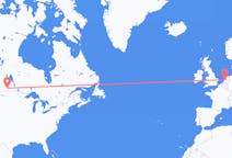 Flyreiser fra Brandon, Canada til Amsterdam, Nederland