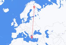 Flights from Kuusamo to Heraklion