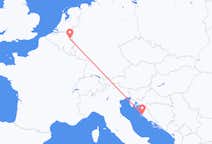 Flights from Maastricht to Zadar