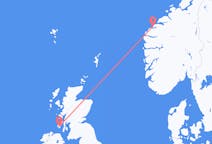 Vols depuis la ville de Ålesund vers la ville d'Islay