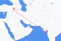 Fly fra Mumbai til Şırnak (Şırnak Provins)