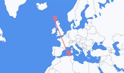 Flyg från Constantine, Algeriet till Stornoway, Skottland