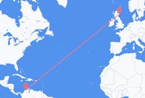 Flyg från Santa Marta, Colombia till Aberdeen, Skottland