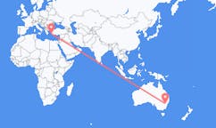 Flights from Orange, Australia to Kalymnos, Greece