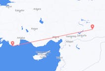 Vluchten van Diyarbakır naar Kastellorizo