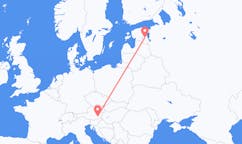 Flights from Tartu, Estonia to Graz, Austria