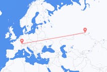 Voli dalla città di Basilea per Omsk
