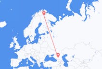 Flüge von Mineralnyje Wody, Russland nach Ivalo, Finnland