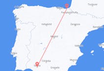 Flights from Seville to San Sebastian