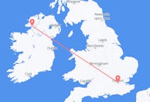 Flights from Donegal, Ireland to London, the United Kingdom