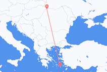 Flights from Astypalaia, Greece to Satu Mare, Romania