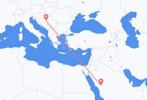 Flyrejser fra Medina til Tuzla