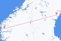 Fly fra Kramfors Municipality til Førde i Sunnfjord