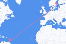 从特立尼达和多巴哥出发地 多巴哥岛目的地 瑞典斯德哥尔摩的航班