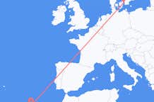 Flyreiser fra Funchal, til København