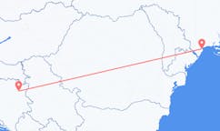 Flyreiser fra Tuzla, Bosnia-Hercegovina til Odessa, Ukraina