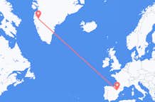 Flyrejser fra Zaragoza til Kangerlussuaq