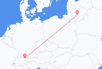 Flights from Thal, Switzerland to Kaunas, Lithuania