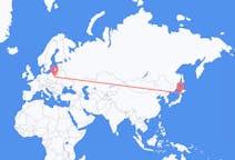 Flights from Hakodate, Japan to Warsaw, Poland
