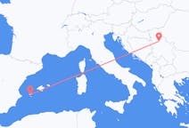 Flights from Belgrade, Serbia to Ibiza, Spain