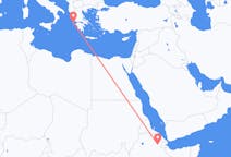 Рейсы из Семеры, Эфиопия в Кефалинию, Греция