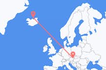 Flyreiser fra Grimsey, Island til Vienna, Østerrike