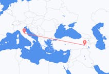 Flyreiser fra Perugia, Italia til Van, Tyrkia