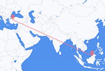 Loty z Bandar Seri Begawan, Brunei do Eskişehiru, Turcja