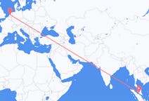 Flyrejser fra Kuala Lumpur til Amsterdam