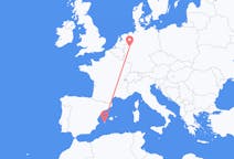 Flyreiser fra Dortmund, Tyskland til Ibiza, Spania