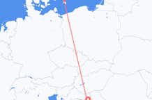Flyreiser fra Tuzla, Bosnia-Hercegovina til Bornholm, Danmark
