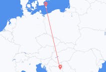 Flyg från Tuzla, Bosnien och Hercegovina till Bornholm, Danmark