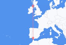 Flyreiser fra Tanger, Marokko til Belfast, Nord-Irland