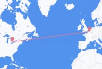 Flyrejser fra London, Canada til Lille, Frankrig