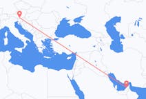 Flights from Dubai, United Arab Emirates to Klagenfurt, Austria