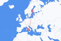 Flights from from Mariehamn to Trapani