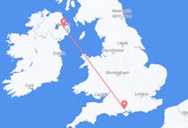 Flights from Belfast, the United Kingdom to Southampton, the United Kingdom