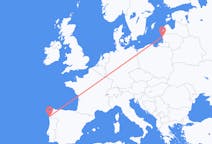 Flyreiser fra Palanga, Litauen til Vigo, Spania