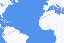 Flyrejser fra Jaen (Peru), Peru til Zakynthos Island, Grækenland