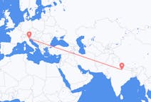Flyrejser fra Lucknow, Indien til Venedig, Italien